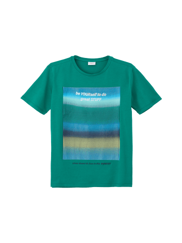 s.Oliver T-Shirt kurzarm in Grün