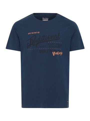 BLEND Rundhalsshirt BHDoppler in Blau