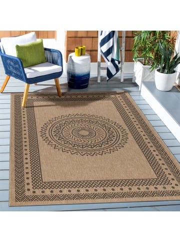 Melius Vivere Outdoor Teppich DHAKA Schwarz