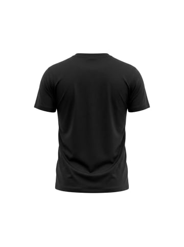 Iceberg Rot Schwarz Baumwolle Herren T-Shirt