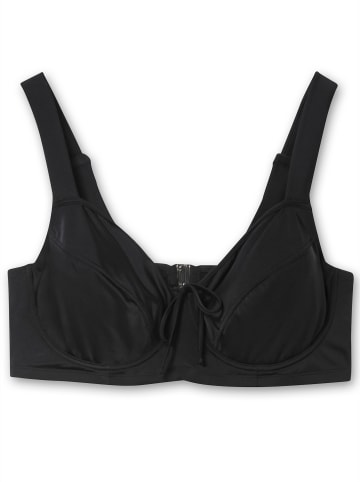 sheego Bikini-Oberteil in schwarz