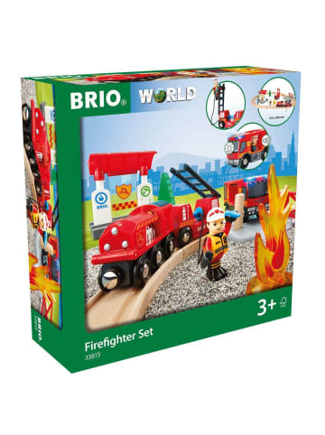 Brio Aktionsspiel BRIO Bahn Feuerwehr Set Ab 3 Jahre in bunt