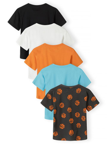 Minoti 5-er Pack T-Shirt 29TEE252 in schwarz