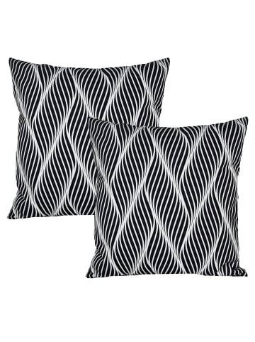 JACK 2er Set Outdoor Kissenhülle 45x45cm Motiv in Abstrakt