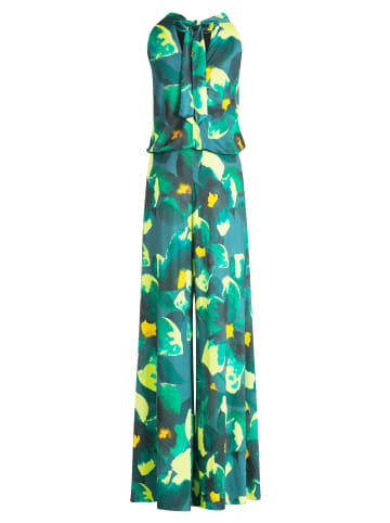 Vera Mont Jumpsuit mit Taschen in Green/Dark Green