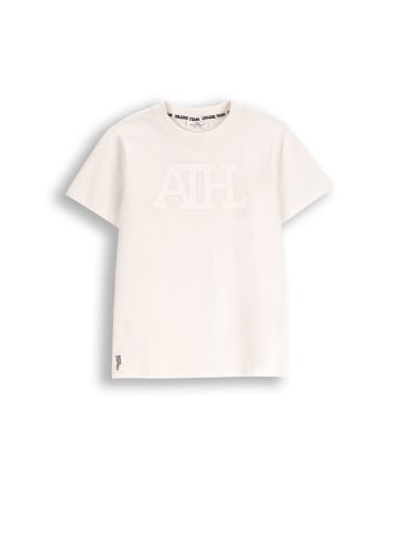 Coccodrillo T-Shirt mit kurzem Ärmel in ecru