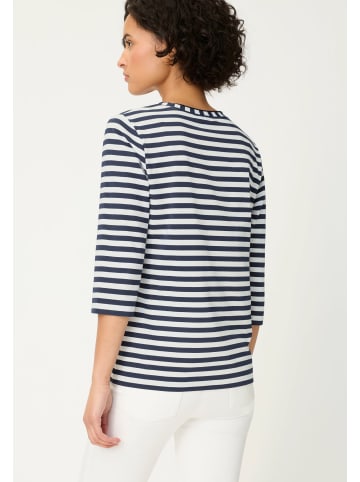 Olsen Shirt Hannah in marine weiß