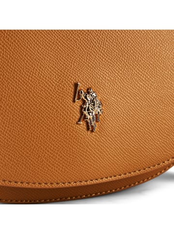 U.S. Polo Assn. Jones Umhängetasche 22 cm in camel