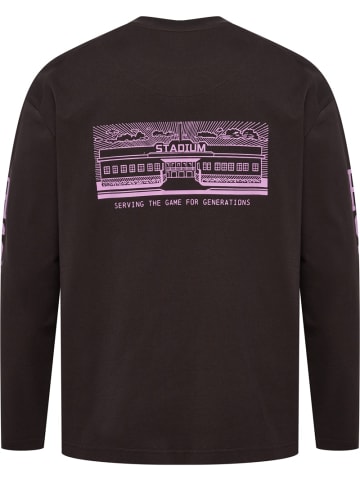 Hummel Longsleeve "Loose T-Shirt Longsleeve Sw Stadium" in Braun