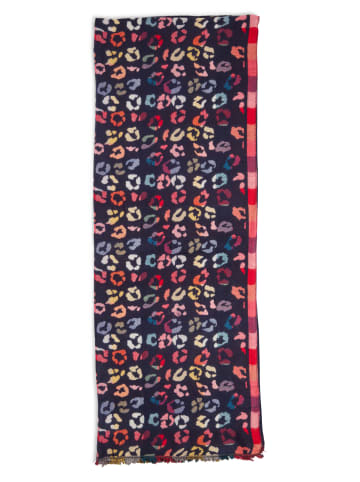 Marie Lund Schal in marine mehrfarbig - 0002