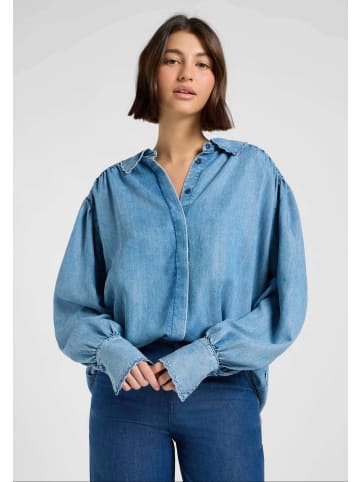 Lee Jeanshemd Statement Collar in Indigo Rum