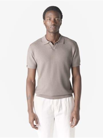 KOROSHI Poloshirt mit kurzen Ã¤rmeln fÃ¼r herren in khaki