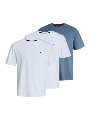 Jack & Jones T-Shirt Essentials in Weiß / hellblau