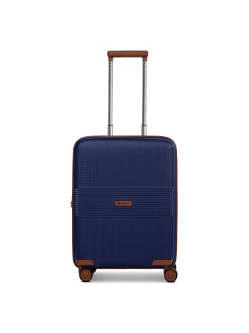 Farmhood Eco Edition 02 4 Rollen Kabinentrolley 55 cm mit Dehnfalte in navy