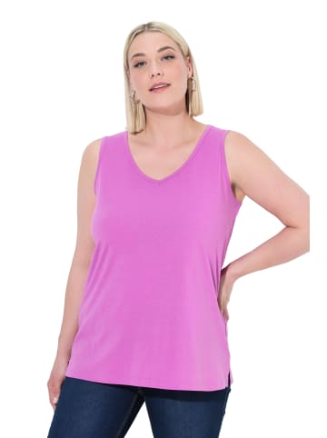 Ulla Popken Strick-Top in kühles pink