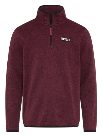 Man's World Fleecepullover in rot