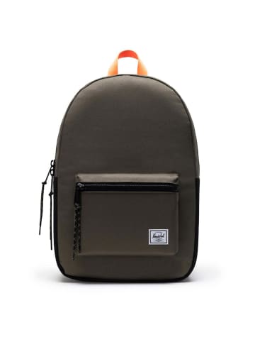 Herschel Settlement 23 - Rucksack 15" 45 cm (gargoyle) in ivy green/black/shocking orange