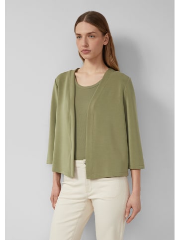 s.Oliver Sweatshirt Jacke in 7900_olivgrün