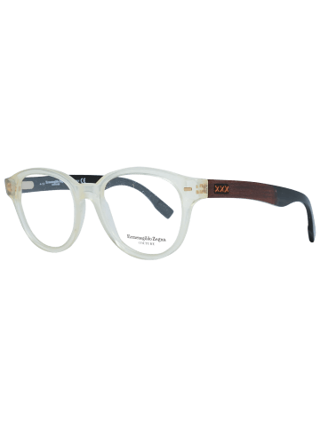 Ermenegildo Zegna Männer Optische Fassungen Rund Transparent