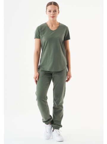 Organication T-Shirt "TUBA" in Oliv
