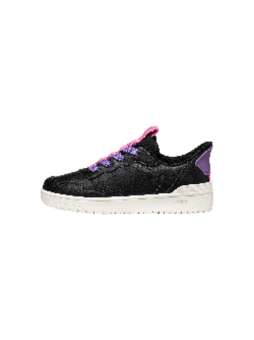 Geox Washiba Fast In Geobuck – Niedrige Schnür-Sneaker für Kinder Schwarz