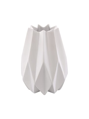 Kaiser Porzellan Vase " Polygono Star " in weiß