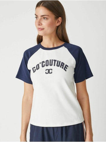 Co'couture Block Tee EdgeCC in OffwhiteNavy
