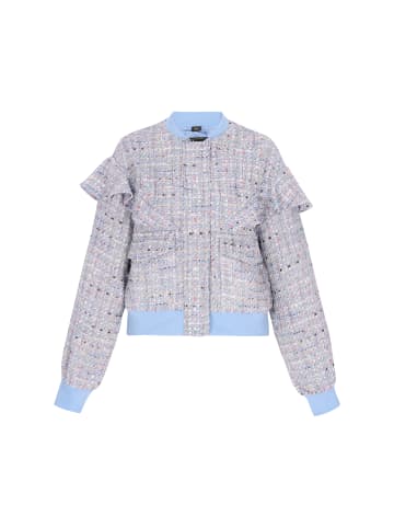 faina Women Jacket in light blue rose