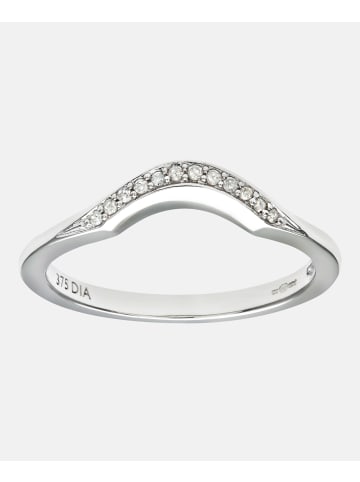 Diamant L'éternel Eternity-Ring aus 375 Weißgold mit Diamant