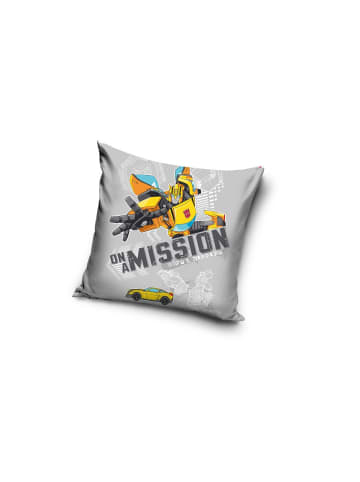 Transformers Kissenbezug 40x40cm – Mission Samt Design