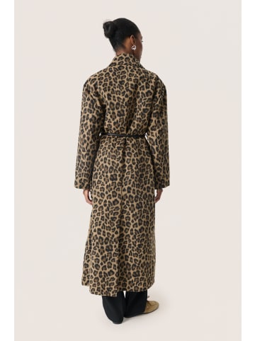 Soaked in Luxury Jacke SLLeony Oversize fit in Leopard Jaquard