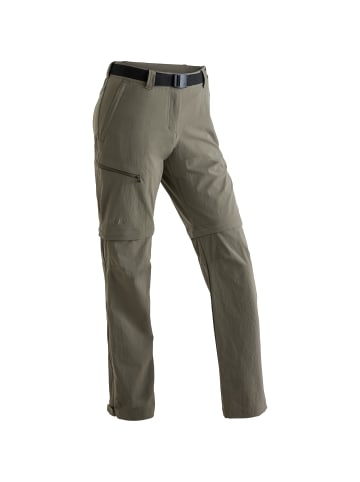 Maier Sports Zip-Hose Nata in Grau