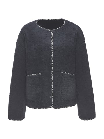 Fleecejacke in charcoal