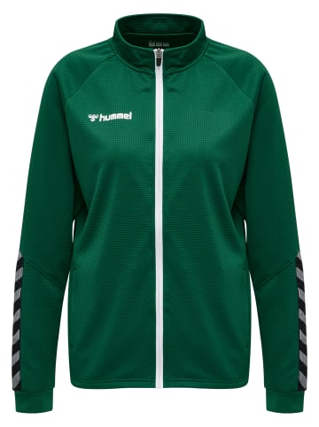 Hummel Jacke Hmlauthentic Women Poly Zip Jacket in EVERGREEN