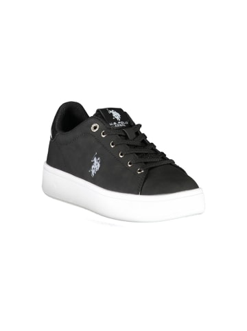 U.S. Polo Assn. Schwarze Stoff-Sneaker