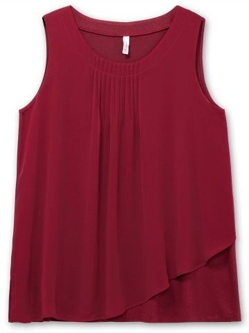 sheego Longtop in rubinrot