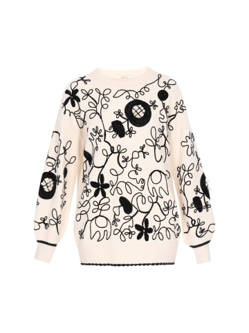 usha FESTIVAL Women Sweater in offwhite