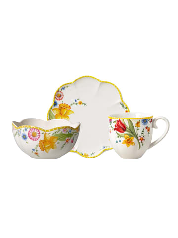 Villeroy & Boch Frühstücks-Set für 2, 6tlg. Spring Awakening in gelb|grün