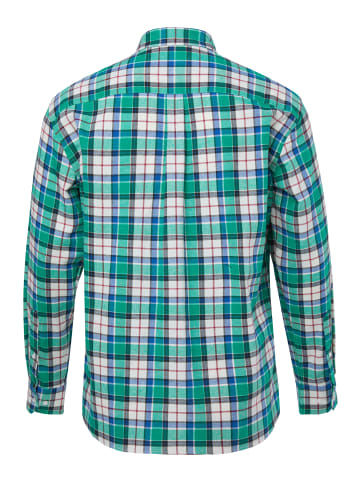 Men Plus Hemd in smaragd grün