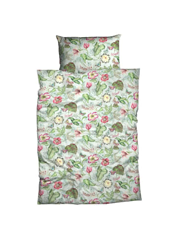Traumschlaf Bettwäsche Belli Fiori in grün