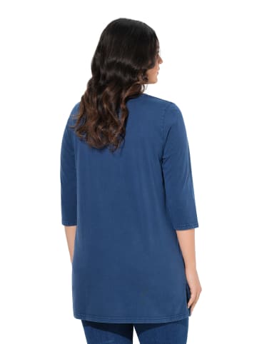 Ulla Popken Longshirt in tintenblau