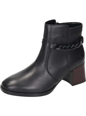 remonte Freizeit Stiefeletten in schwarz/schwarz