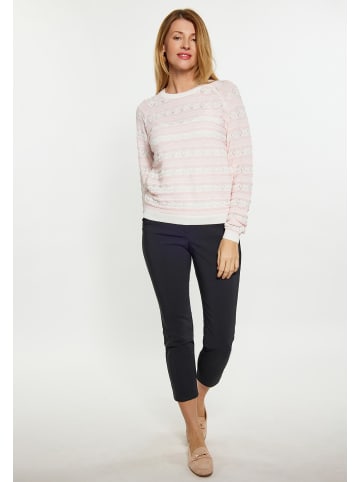 Albee Women Pullover in Zartrosa Wollweiss