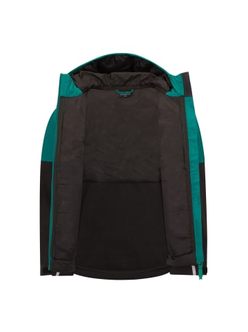 Trollkids Hybrid Softshelljacke Helgeland in dark cyan