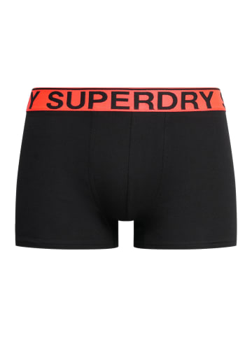 Superdry Boxershort 3er Pack in Orange/Schwarz/Grau
