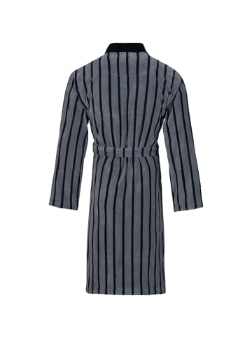 Bugatti Velours Bademantel Antonio in grau