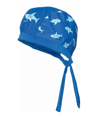 Playshoes UV-Schutz Kopftuch Hai in Blau