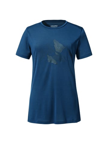 Schöffel T-Shirt Skyrup in dunkelblau