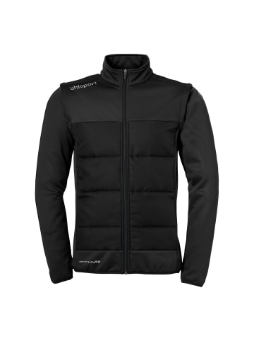 uhlsport Jacke ESSENTIAL MULTI WITH REM. SLEEVES in schwarz