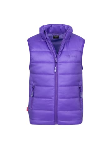Trollkids Funktionsweste Trondheim in wisteria purple